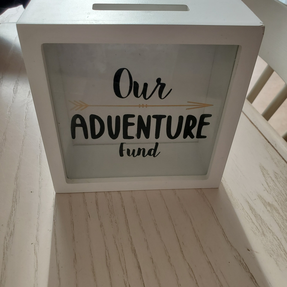"Our Adventure Fund" Money Box